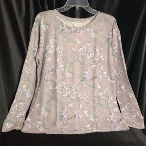 Liz Claiborne Soft Lightweight Fleece Shirt - Size M